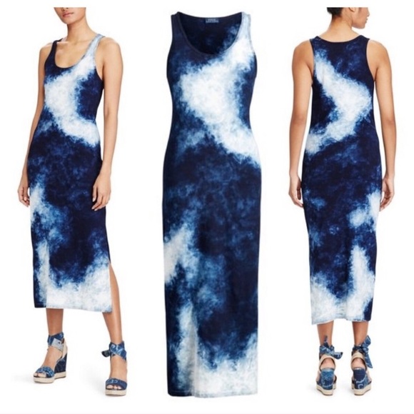 polo tie dye dress